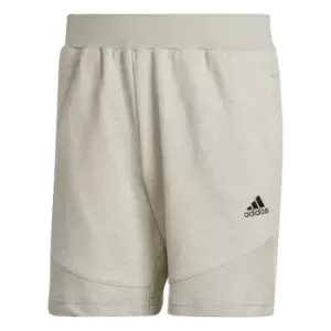 Image of adidas Botanically Dyed Shorts (Gender Neutral) Unisex - Botanic Green Mel