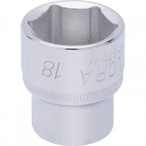 Image of Elora 3/8" Drive Hexagon Socket Metric 3/8" 18mm