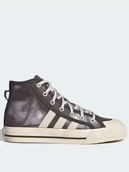 Image of adidas Originals Junior Nizza Hi - White, Size 5
