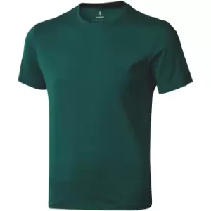 Image of Elevate Mens Nanaimo Short Sleeve T-Shirt (S) (Forest Green)