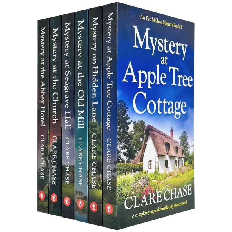 Image of Clare Chase Eve Mallow Mystery Collection 6 Books Set Clare Chase Books