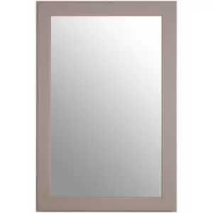 Image of Wall Mirror Bathroom / Bedroom / Hallway Wall Mounted Mirrors Grain Pattern Wall Mirror With Grey Finish / Glass Mirrors For Living Room 2 x 90 x