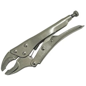 Image of Faithfull Curved Jaw Locking Pliers 225mm (9in)