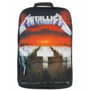 Image of Rock Sax Master Of Puppets Metallica Backpack (One Size) (Black/Multicoloured)