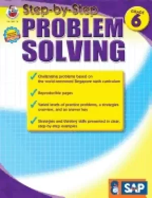 Image of step by step problem solving grade 6
