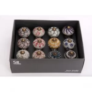 Image of Vintage Colourful Doorknobs