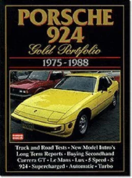 Image of Porsche 924 Gold Portfolio 1975-1988 by R M Clarke Book