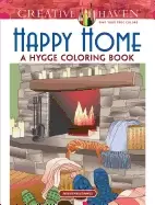 Image of creative haven happy home a hygge coloring book