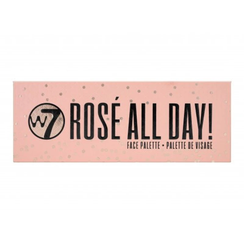 Image of W7 Cosmetics Rose All Day Palette 1pcs
