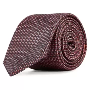Image of Boss Boss 6cm Ribbon Tie Mens - Orange