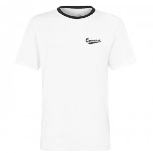 Image of Converse Nova Ringer T Shirt Mens - White