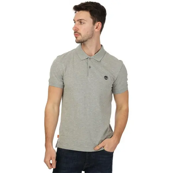 Image of Timberland Merrymeeting River Polo Shirt - Grey S