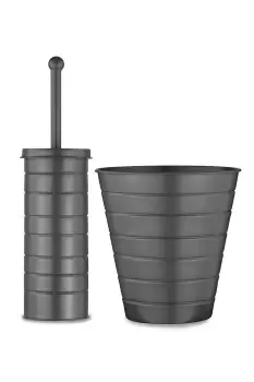 Image of OurHouse T/Brush & Bin Grey