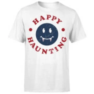 Image of Happy Haunting Fang T-Shirt - White - 3XL