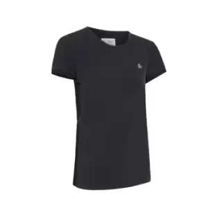 Image of Original Penguin Golf Penguin Solid Tee Womens - Black