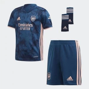 Image of adidas Arsenal Third Mini Kit 2020 2021 - Blue