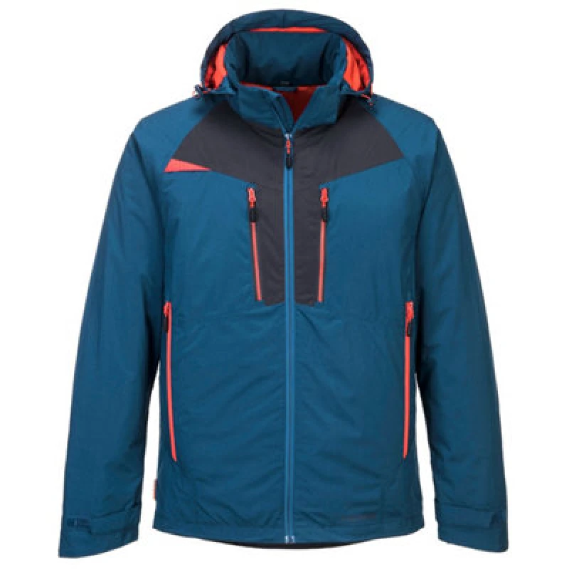 Image of Portwest DX4 Winter Jacket DX460MBRM Colour: Metro Blue