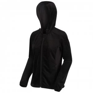 Image of Regatta Siddington Full Zip Hooded Fleece - Black