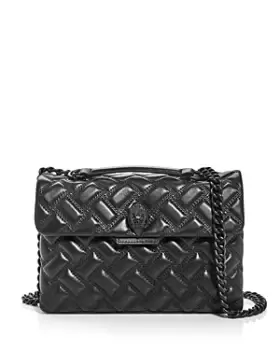 Image of Kurt Geiger London Kensington Drench Leather Shoulder Bag