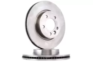 Image of RIDEX Brake disc 82B0460 Brake rotor,Brake discs LAND ROVER,Range Rover Sport (L320),Discovery III (L319),Discovery IV (L319),DISCOVERY IV VAN (L319)