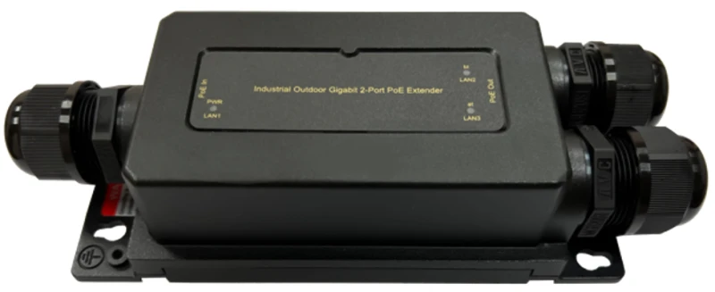 Image of LevelOne Industrial IP67 PoE BT extender/repeater