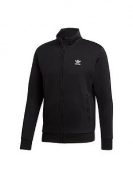 Image of adidas Originals Essentials Trefoil Track Top - Black Size M Men