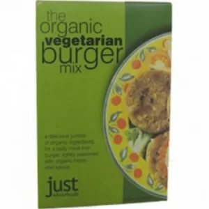 Image of Just Wholefoods Organic Vegetarian Burger Mix 125g