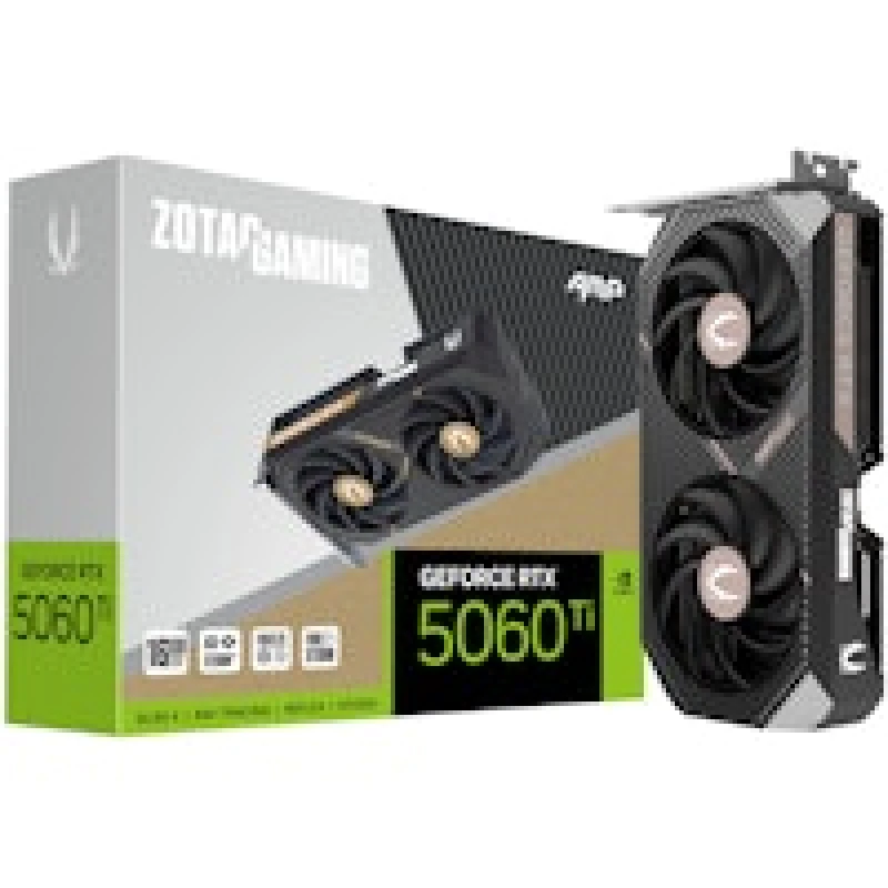 Image of ZOTAC GAMING GeForce RTX 5060 Ti 16GB AMP GDDR7 Graphics Card - ZT-B50620F-10M