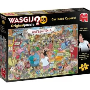 Image of Original Car Boot Capers 1000 Piece Jigsaw Puzzle