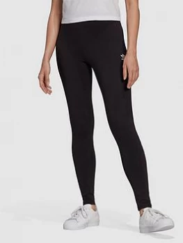 Image of adidas Originals Leggings - Black/White, Size 14, Women