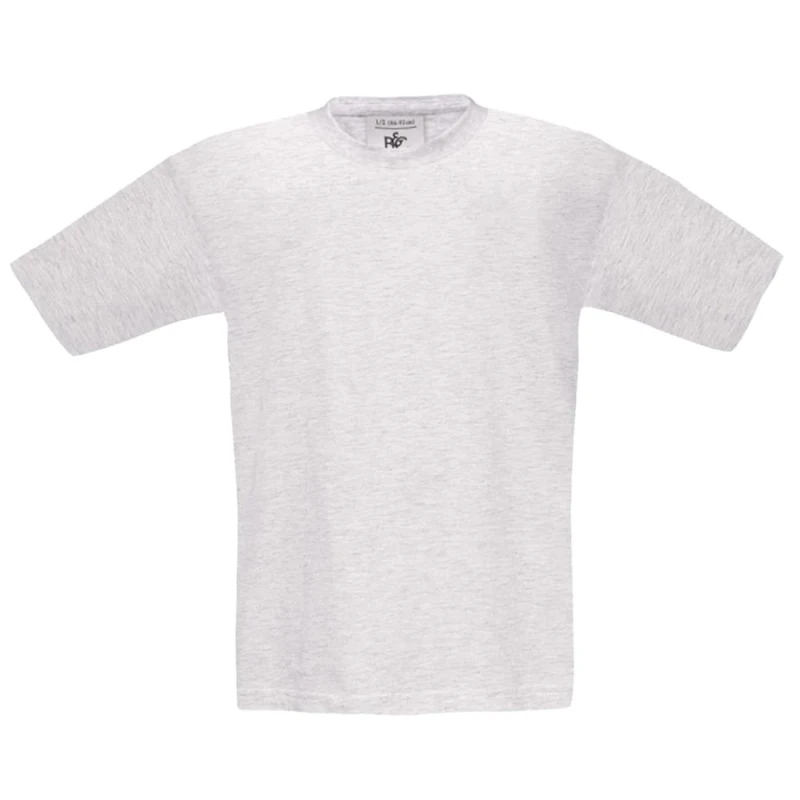 Image of B&C E150 T-Shirt in Grey Size: 12-13 Years Grey Unisex 12-13 Years