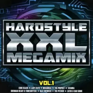 Image of Hardstyle XXL Megamix - Volume 1 by Various Artists CD Album