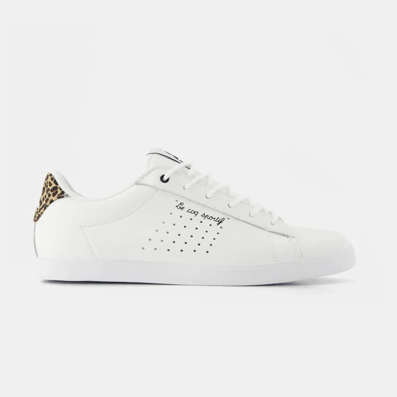 Image of Le Coq Sportif Womens Trainers Le Coq Sportif Lucie Animal Blanc Female 37