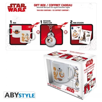 Image of Star Wars - Bb8 (Mug + Keyring + Sticker) Gift Box