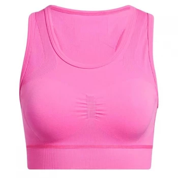 Image of adidas Studio Bra Ladies - Screaming Pink
