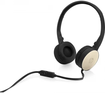 Image of HP Stereo Headset H2800 Black w. Silk Gold
