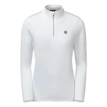 Image of Dare 2b Lowline II Performance Half Zip - White