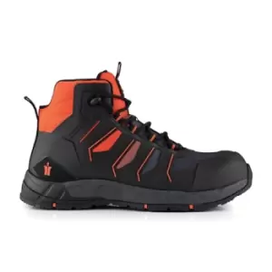 Image of Scruffs Glide Safety Boot Black / Orange - Size 7 / 41