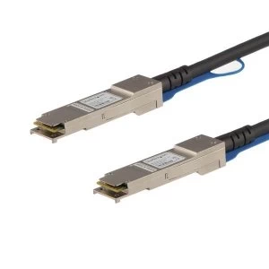 Image of StarTech Cisco QSFP H40G CU1M Compatible QSFP Direct Attach Twinax Cable 1m 3.3 ft