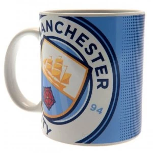 Image of Manchester City FC Mug Halftone