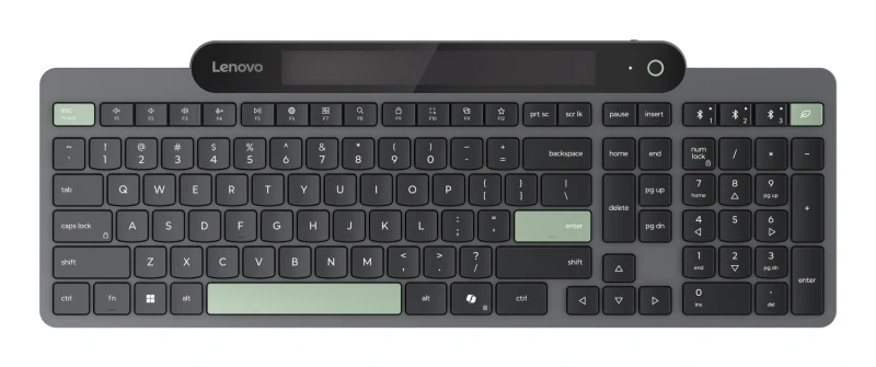 Image of Lenovo 4Y41R69491 keyboard Home/Office Bluetooth UK English Black. Gre