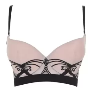 Image of Nancy Ganz Enchant Longline Bra - Nude