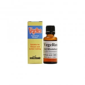 Image of Just Wholefoods Vegeren - Vegetarian 'rennet' - 30ml