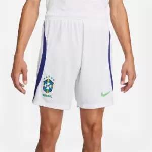 Image of Nike Brazil Away Shorts 2022/2023 Mens - White