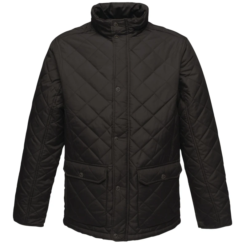 Image of Regatta Professional Mens Quilted Jacket in Black Size: XS Black Male XS
