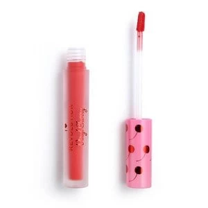 Image of I Heart Revolution Vinyl Cherry Liquid Lipstick Cherry Bomb