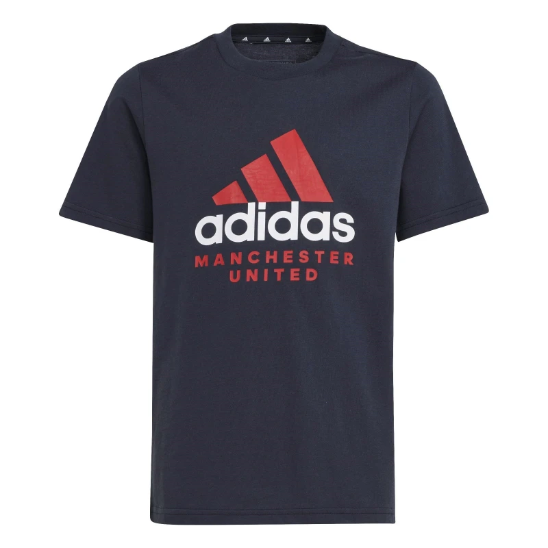 Image of adidas Manchester United T-Shirt Juniors Grey male 7-8 Years