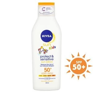 Image of Nivea Sun F50 Kids PnS Lotion
