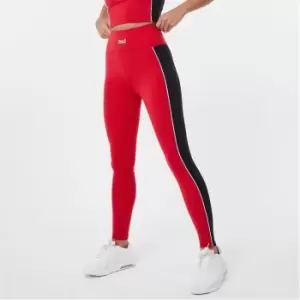 Image of Everlast High Waist Panel Leggings - Red