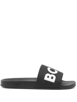 Image of BOSS Aryeh Sliders Black/White